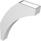 Ekena Millwork 4-in. W x 22-in. D x 30-in. H Thorton Architectural Grade PVC Knee Brace BRCP04X22X30THR - alternate 5